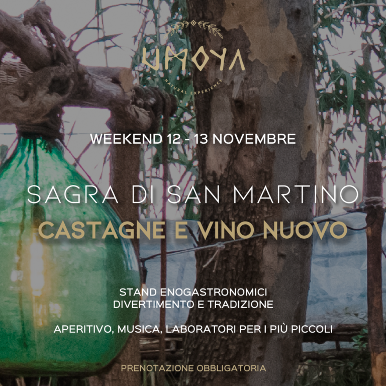 Sagre Di Autunno - SAGRA DI SAN MARTINO : CASTAGNE E VINO NUOVO - Umoya